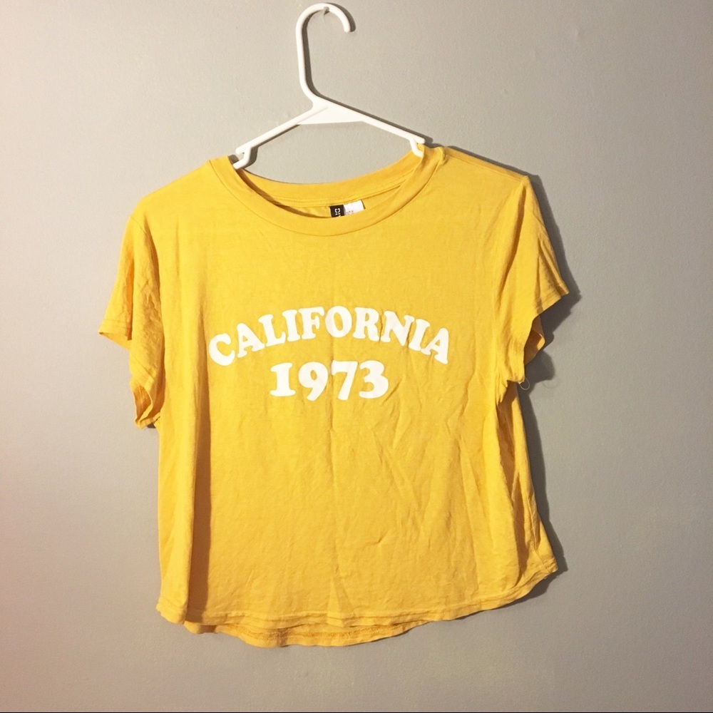 H&M cropped tee